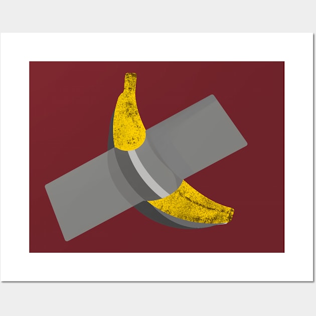 Banana Art For Scale Wall Art by Roommates